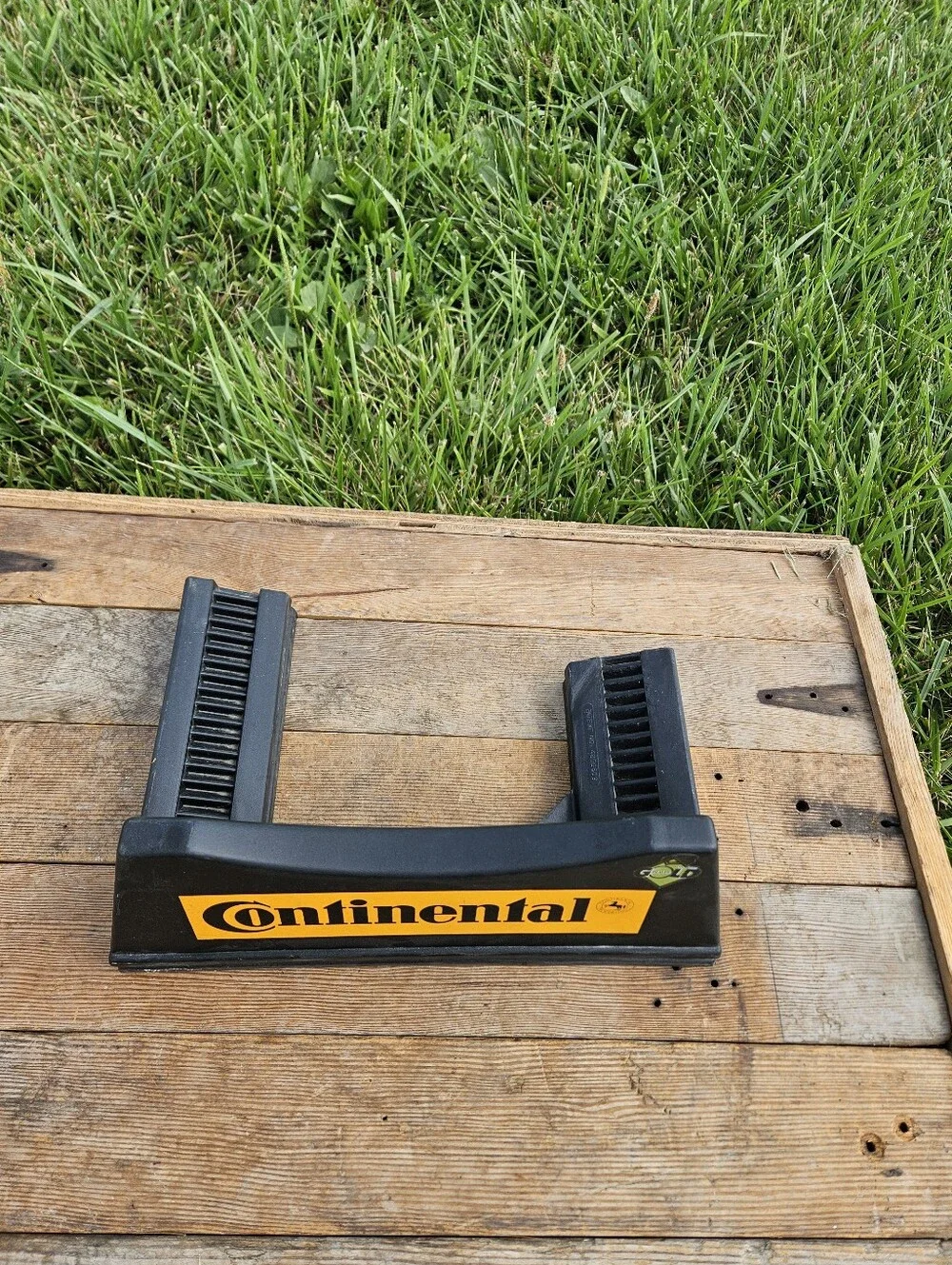 Continental Tire Store Display Stand Plastic Advertisement Sign 2-pc Rack